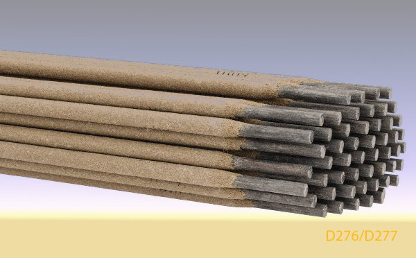 D276、D277低氫型高鉻錳鋼耐氣蝕堆焊焊條（EDCrMn-B-15、EDCrMn-B-15）